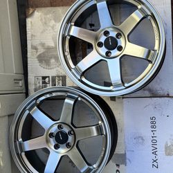 18x8.5 35+ AVID1  AVO6  WHEELS (2) 