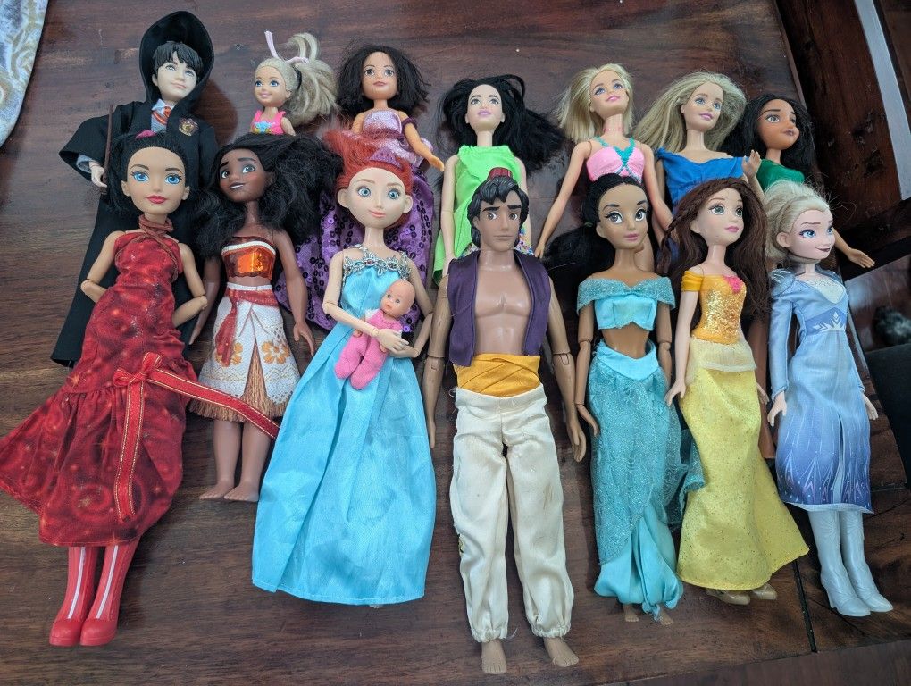 Huge Lot of Barbie Dolls and Accessories