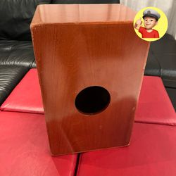 🔥 Pro Cajon Box Drum Set W/Case From Peru!