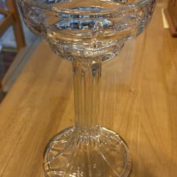 Used Shannon Crystal Candle Holder