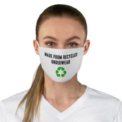 Made from Recycled Underwear Face Mask