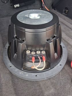12" Subwoofer Works