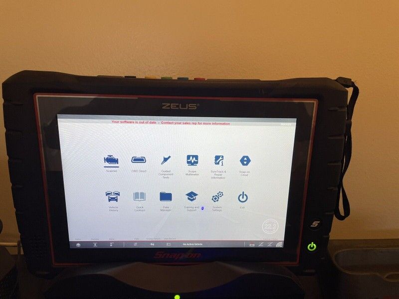 Snap On Zeus Scanner