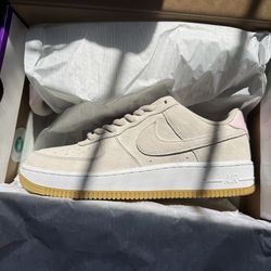 Nike SB Air Force 1 Light Orewood Brown Pink Size 10M