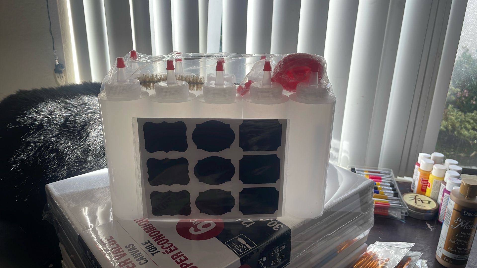 10 Pack Of 12 Ounce Craft Squeeze Bottles