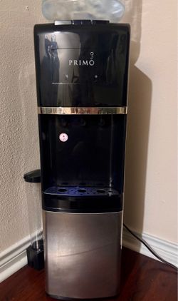 Primo Bottom Load Water Dispenser – Hot & Cold Water Cooler – Black