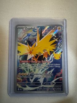 Zapdos 133/128 Holo Rare Pokémon Card