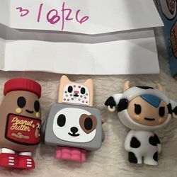 Tokidoki five below supermarket besties figures