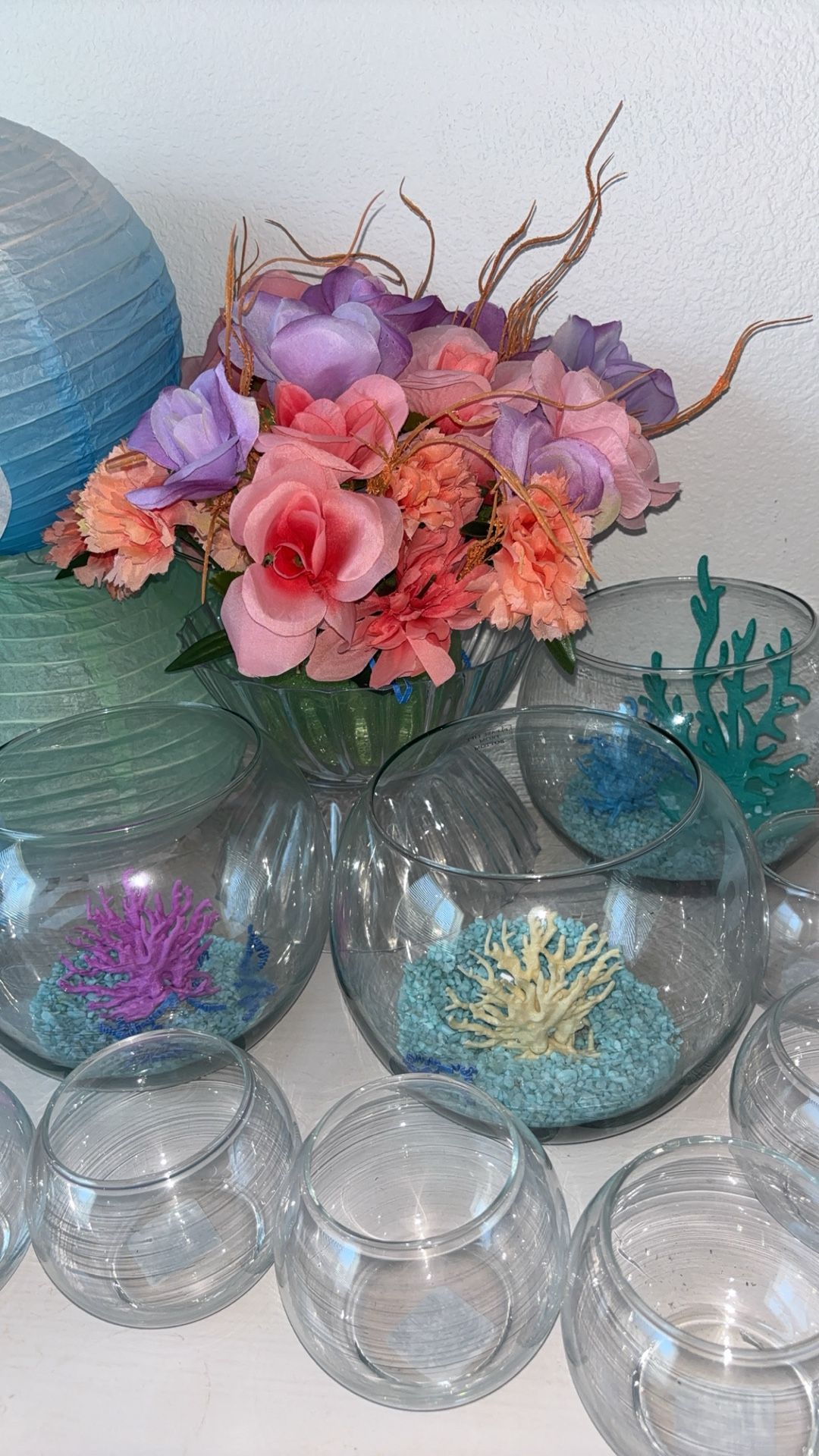 Fish Bowls For Under The Sea Party