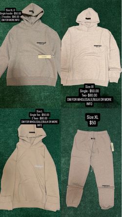 ESSENTIAL HOODIES DM FOR SIZE EVERYTHING IS IN THE PICTURE