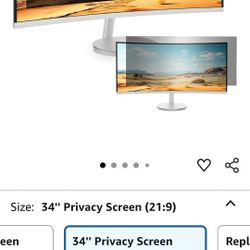 34" CURVED MONITOR PROTECTOR