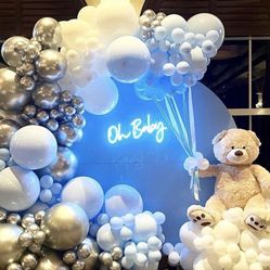 Baby Shower Balloon Arch 