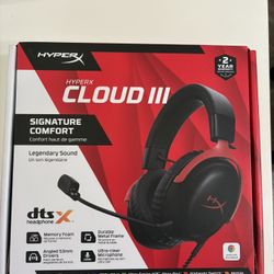 HYPERX CLOUD 3 GAMING HEADSET | All accessories included | 