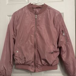 Pink Bomber Jacket