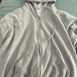 Grey Zip Up