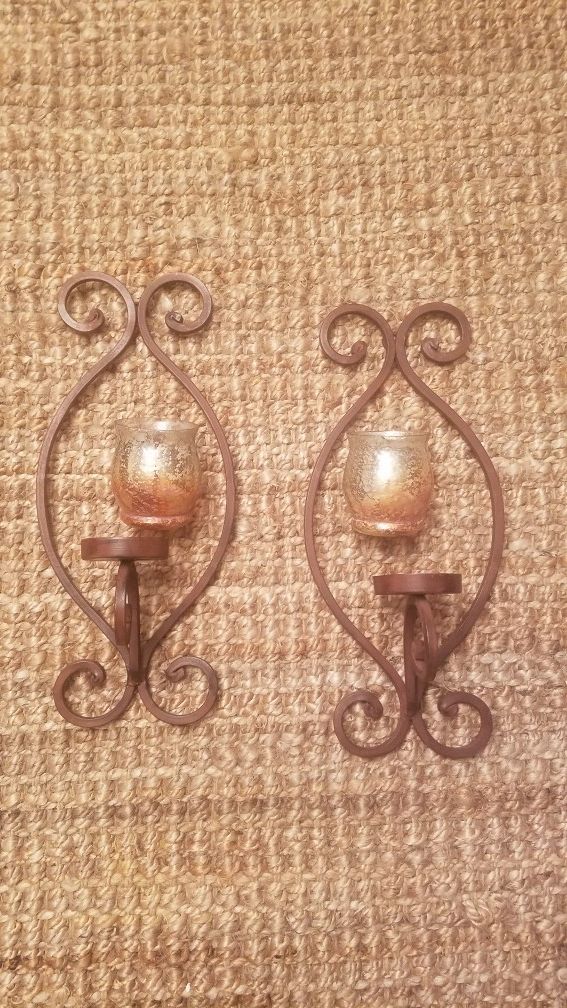 Iron Candle Decor