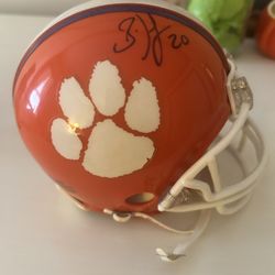Trevor Lawrence Signed Mini Helmet 