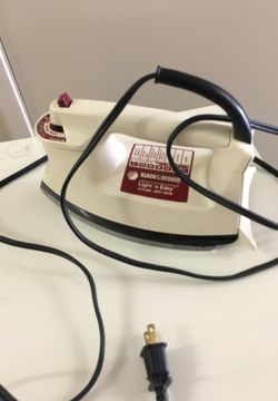 Black & Decker Steam Iron