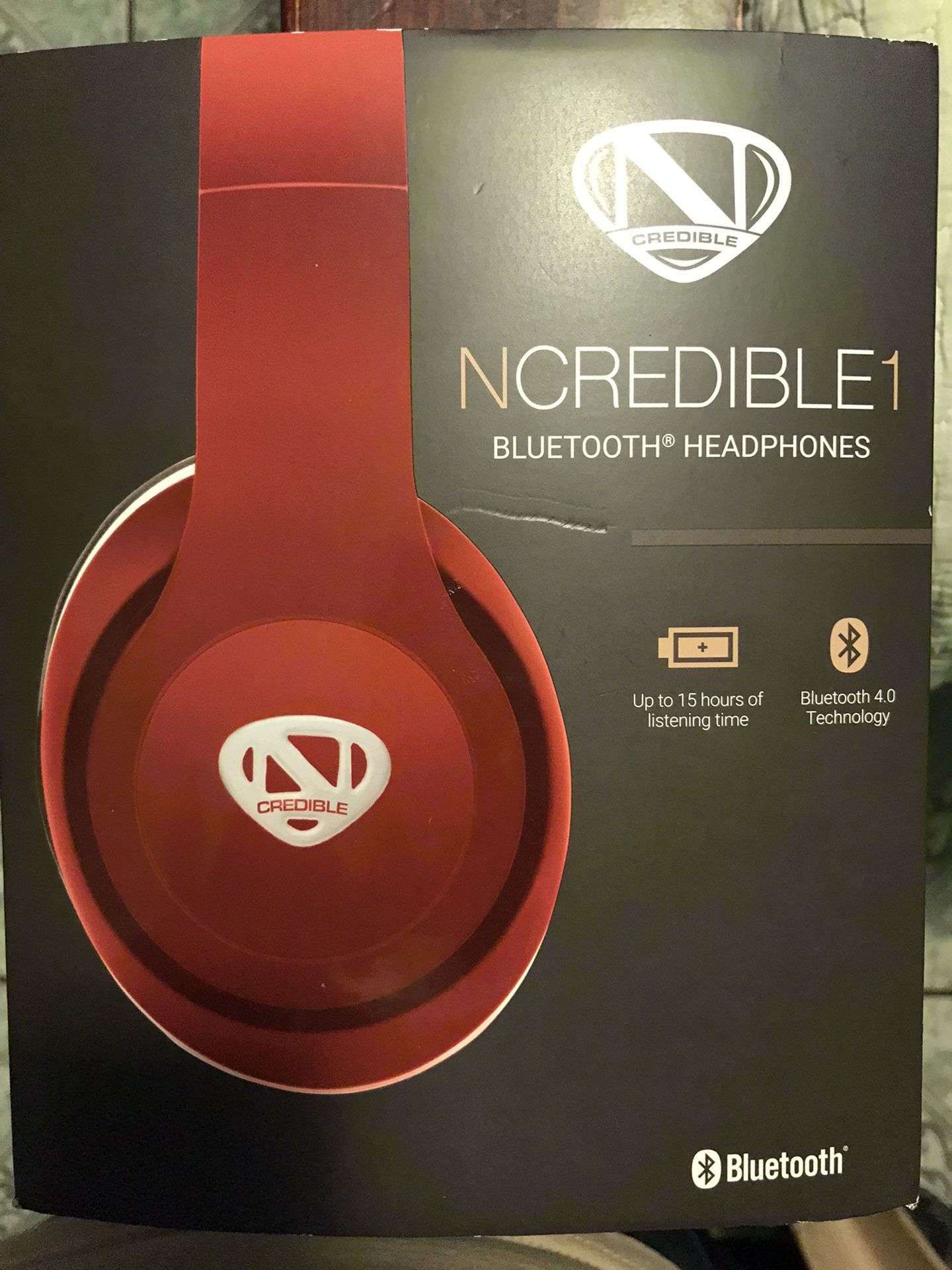 NCredible1 Bluetooth Headphones-Brand New