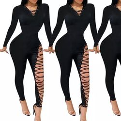 Ladies Full Lace Bodysuit 