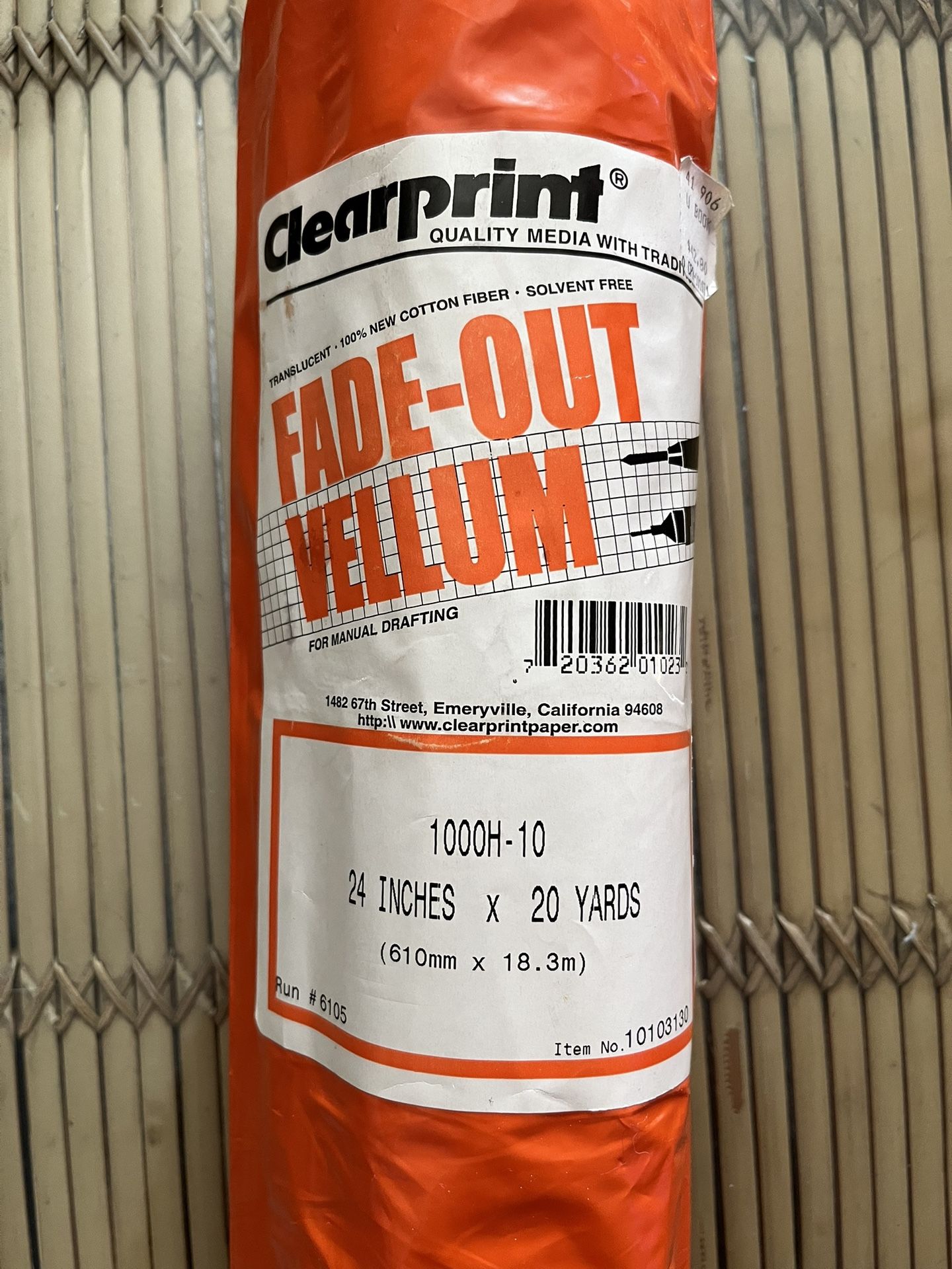 ClearPrint Fade Out Vellum