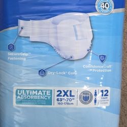 Bariatric Adult Disposable Briefs  8 Brand New Packages $35 each