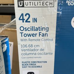 42in Oscillating Tower Fan 