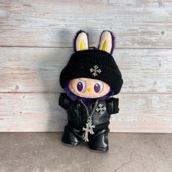 Labubu Doll Chrome Hearts