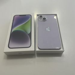 Unlocked iPhone 14  128 GB- Lavender 