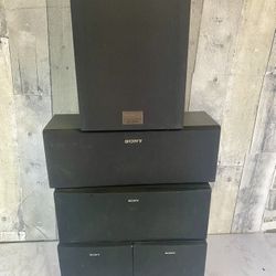 Sony Speaker Lot of 5