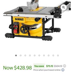Dewalt Table Saw