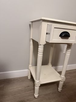 Off white night stand