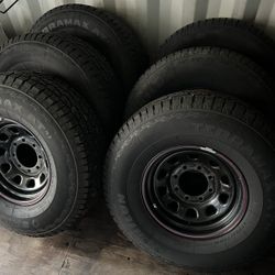 8x6.5 Wheels Tires 285/75R16 
