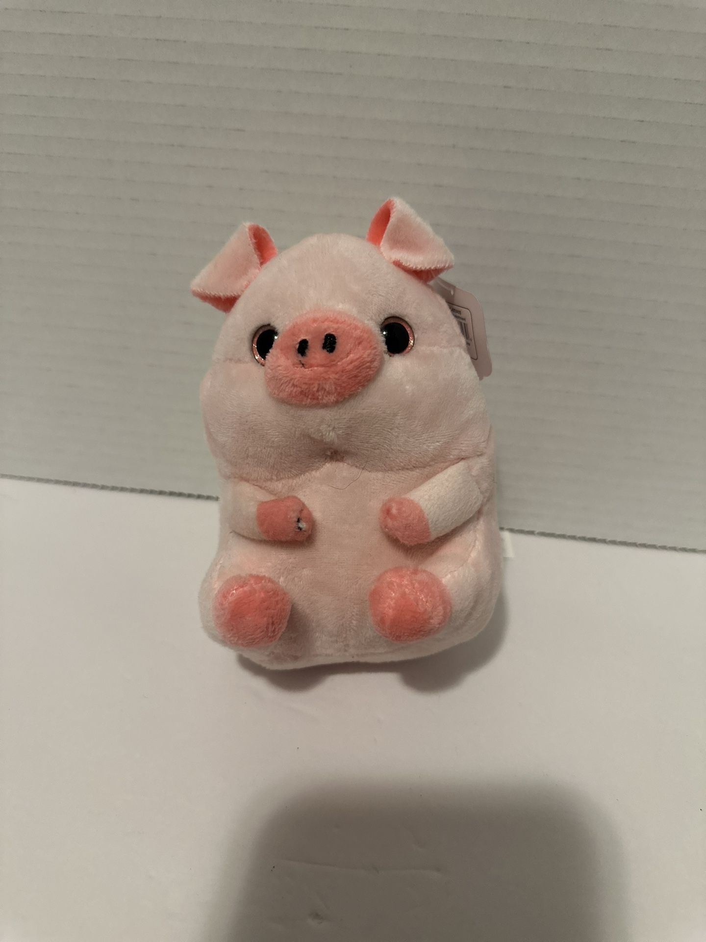 Nanco Belly Buddies Pig Stuffed Animal Toy Pink Piglet Plush NWT