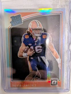 Trevor Lawrence 2021 Panini Draft Picks Optic Prizm Rookie 
