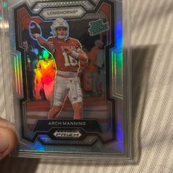 Arch Manning Prizm Silver