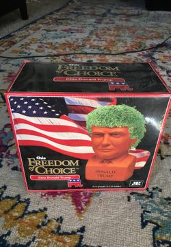 Donald Trump Chia pet plant