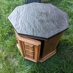 Side Table with storage