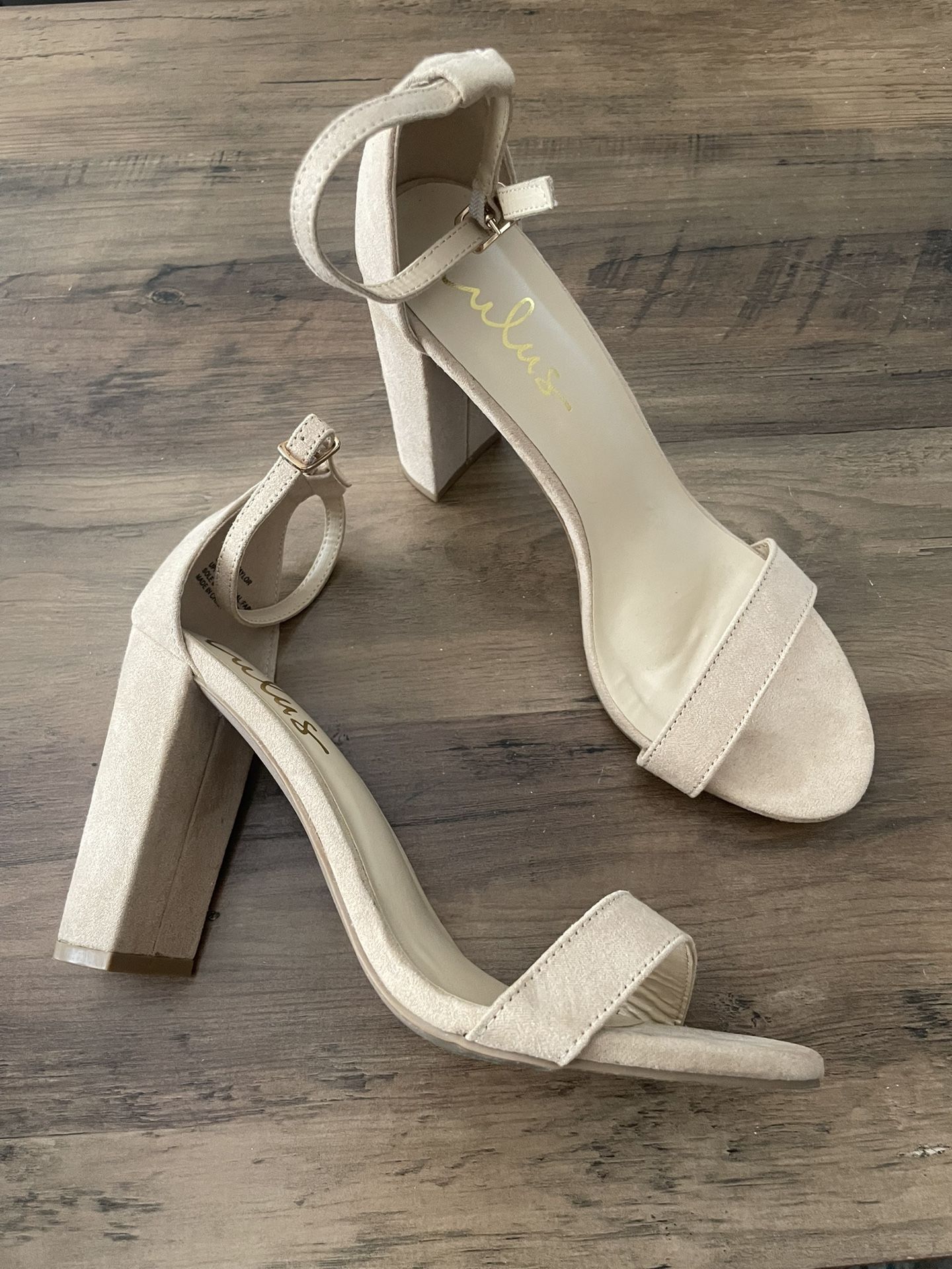Lulus Nude Heel