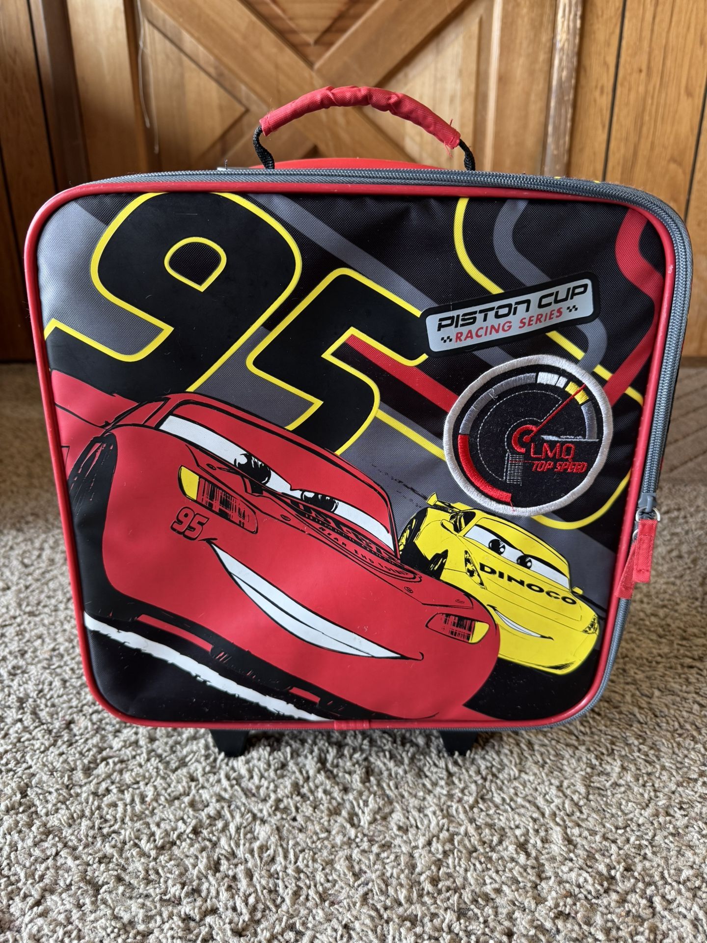 Kids Disney Pixar Cars Rolling Suitcase
