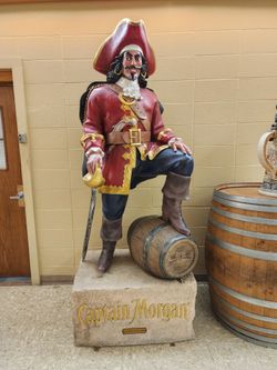 Life Sized Captain Morgan Statue 8'