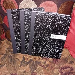 Composition Books $1 Each