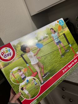 Play Day 3-in-1 Sports Set