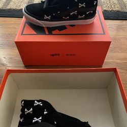 Vans sk8 hi Wtaps bones black men’s size7