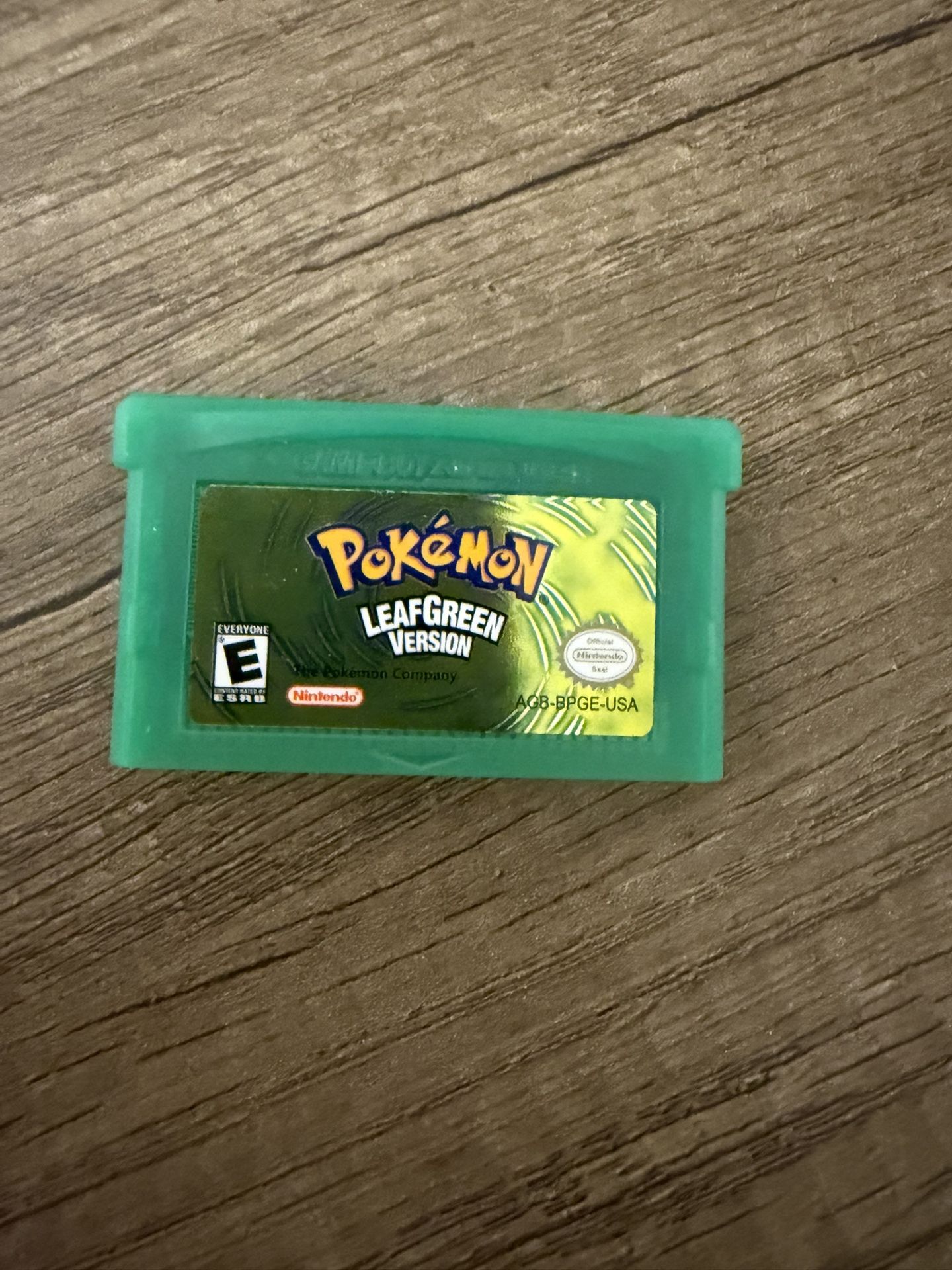 Pokémon Leaf Green GBA (tested And Working)