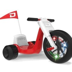 Droyd Romper Electric Tricycle for Kids 3+ Years, 24V Gifts Toys 3-6 MPH Max Speed & 45 Mins Max Long Lasting, Parental Speed Control Safe Trikes with