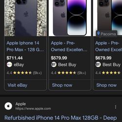 Unlocked iPhone 14 Pro Max