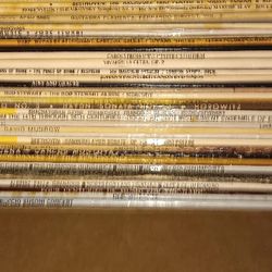 Lot Of 45 Vinyl Record Albums Classical 