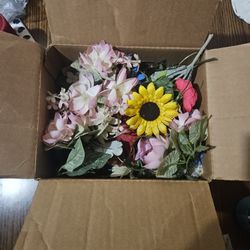 Free Box of Fake Foliage