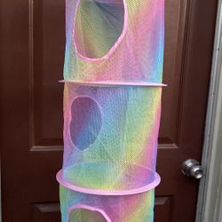 Rainbow Stuffed Animal Hammock 